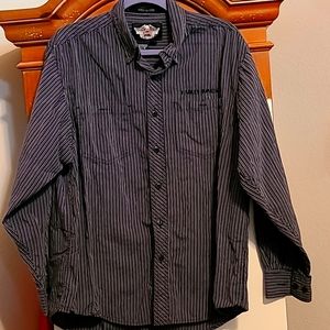 Harley Davidson embroidered Dress Shirt